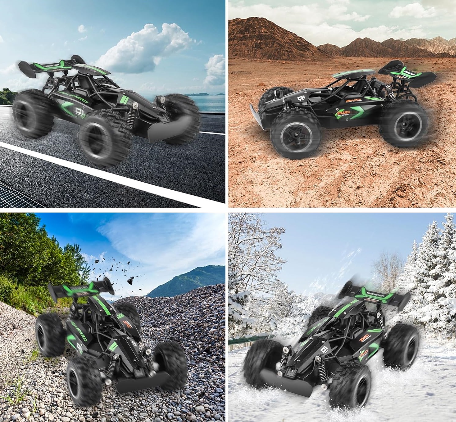 samochód terenowy sterowany zdalnie 